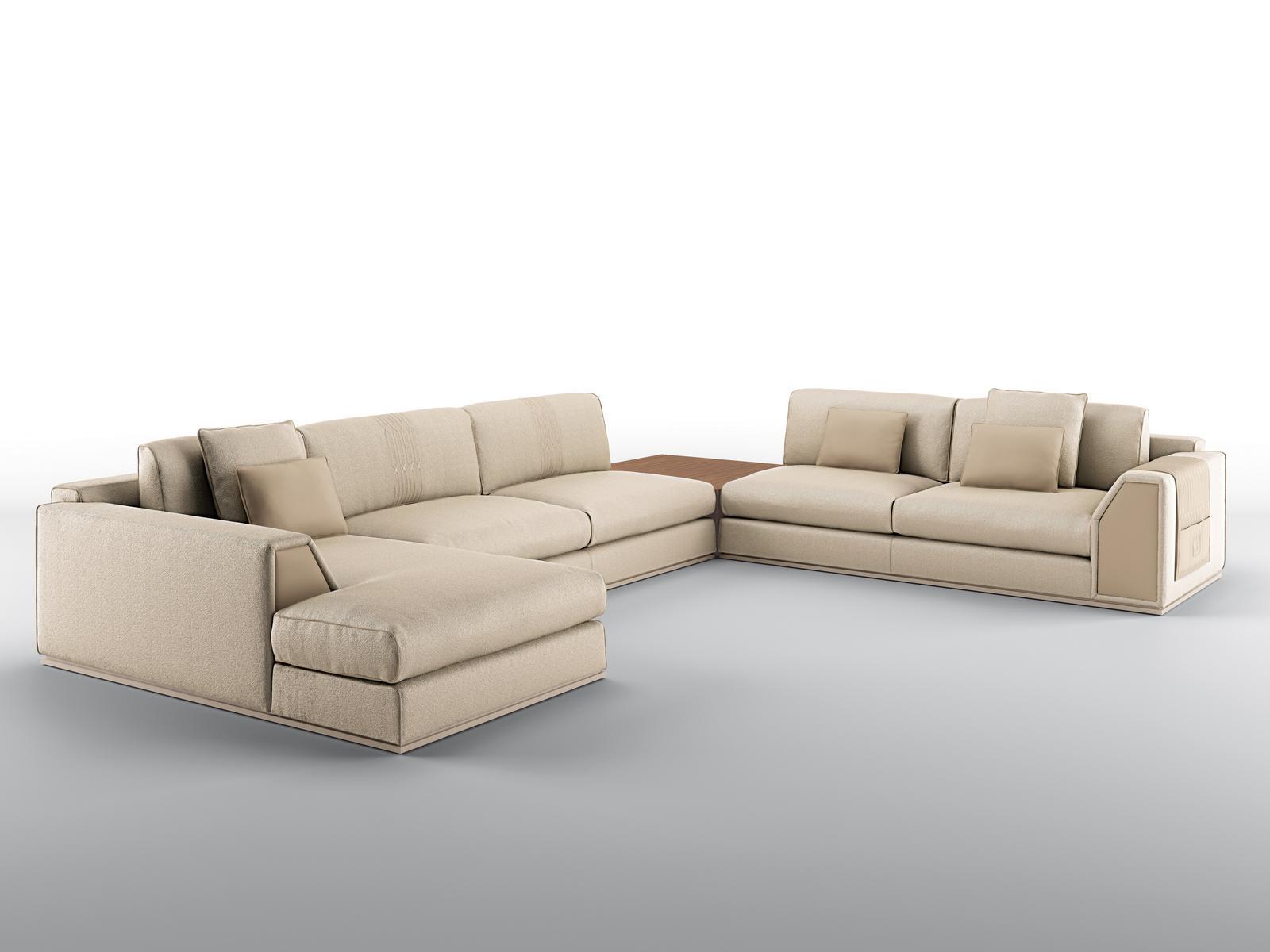 AMBASSADOR Sectional fabric sofa