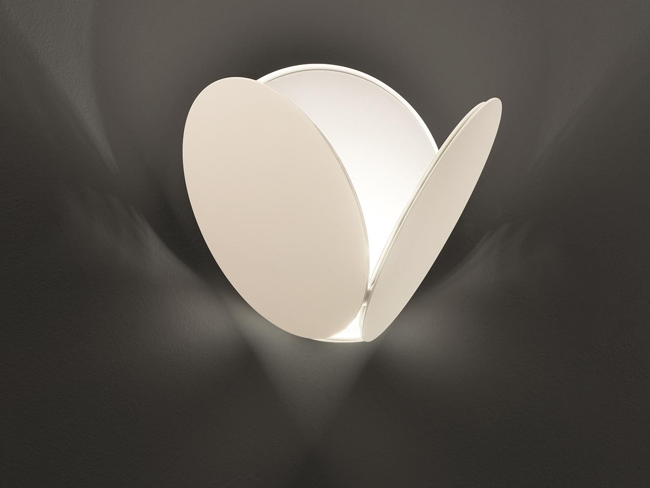 TIMEO A LED painted metal wall light