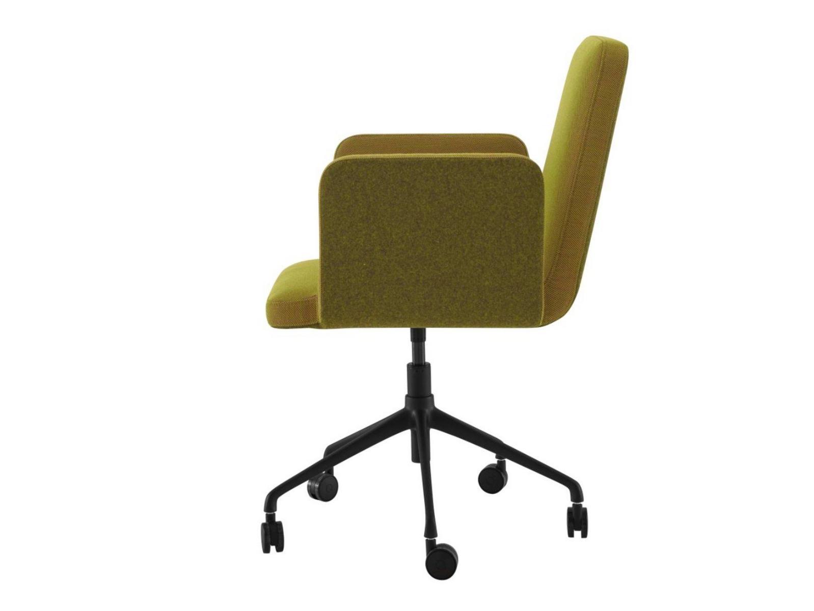 VIK 2 Swivel fabric office chair with 5-Spoke base with castors