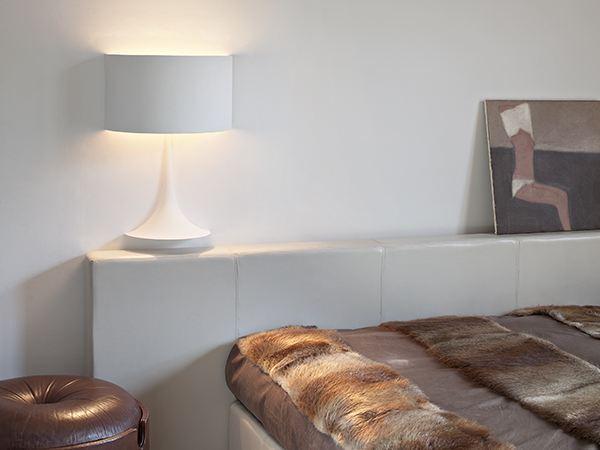 SOFT SPUN SMALL Direct-indirect light wall lamp
