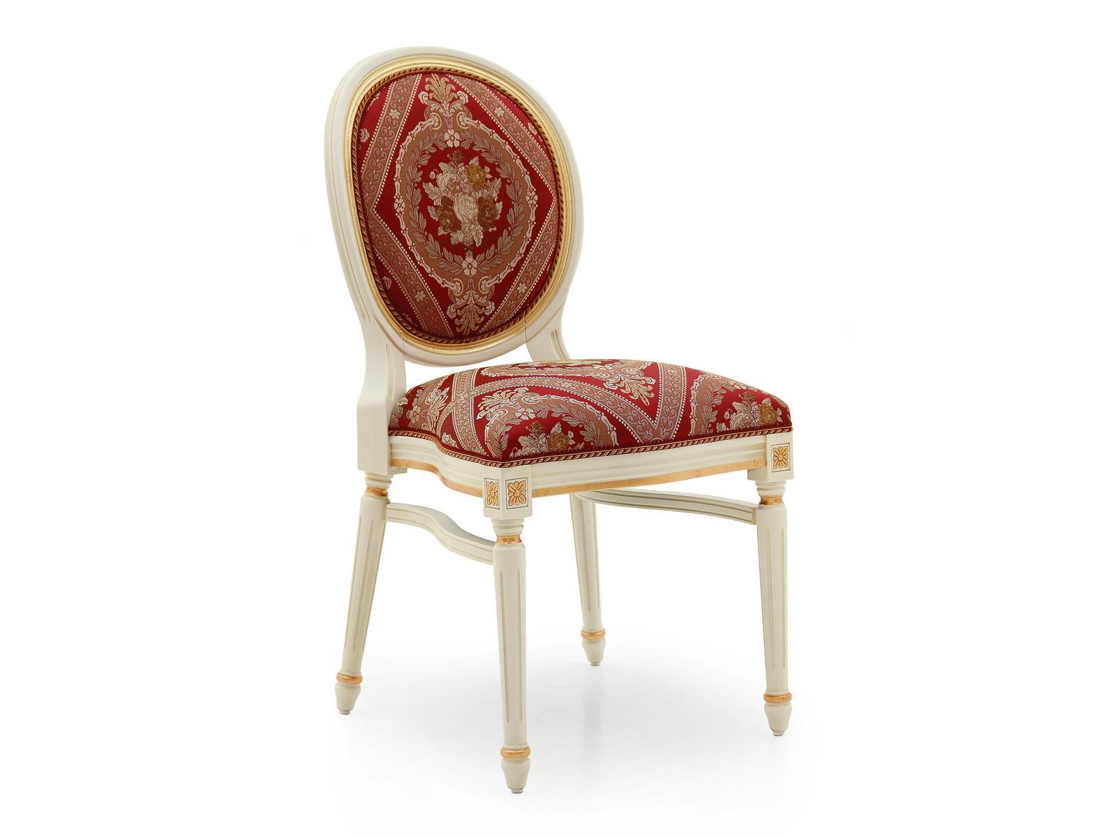 LUIGI CHAIR 0253S Stackable solid wood chair