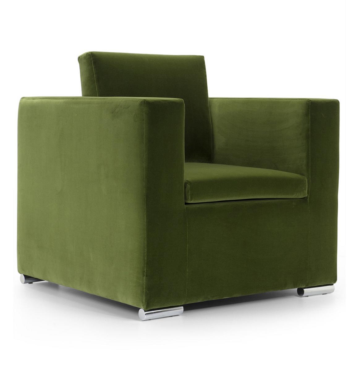 LOWELL Lobby chair with removable cover with armrests