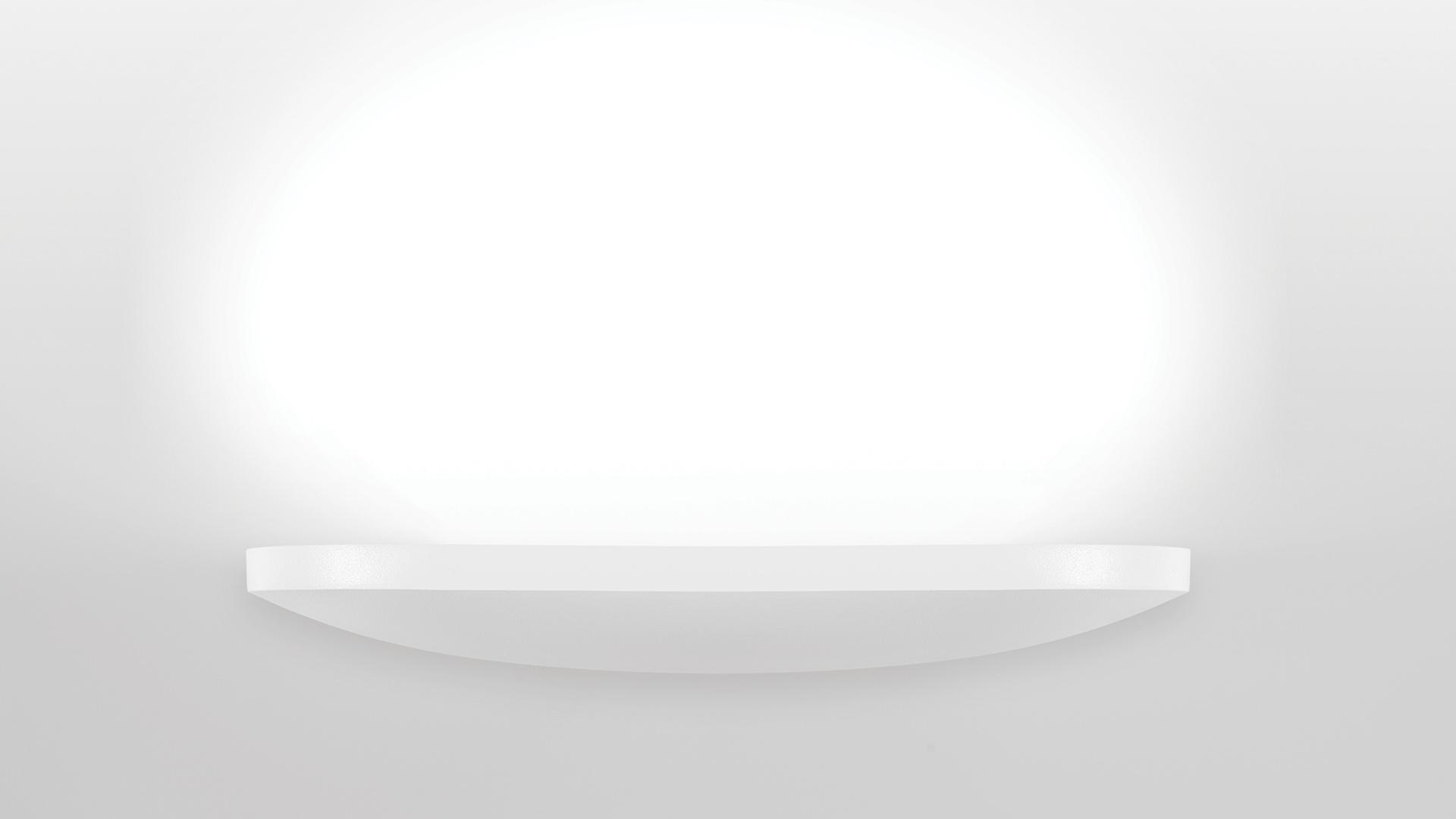 AURAE LED indirect light aluminium wall light