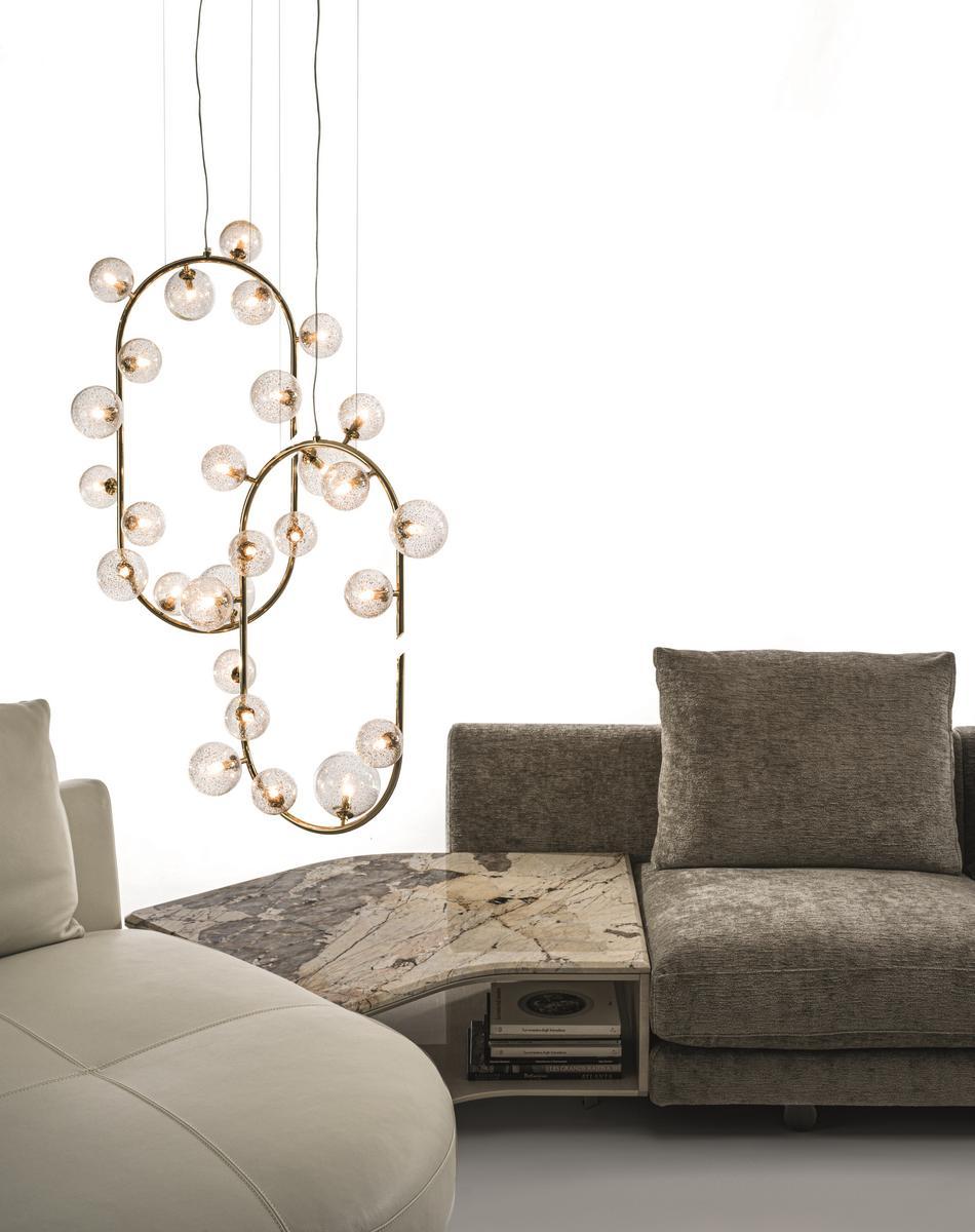 RIALTO Metal pendant lamp