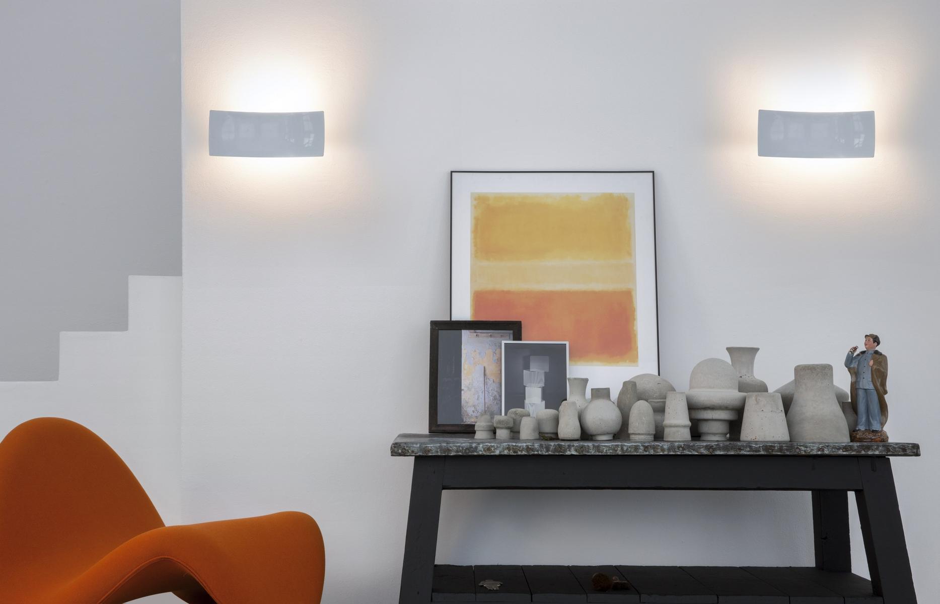 LENS - 151 Direct light metal wall lamp