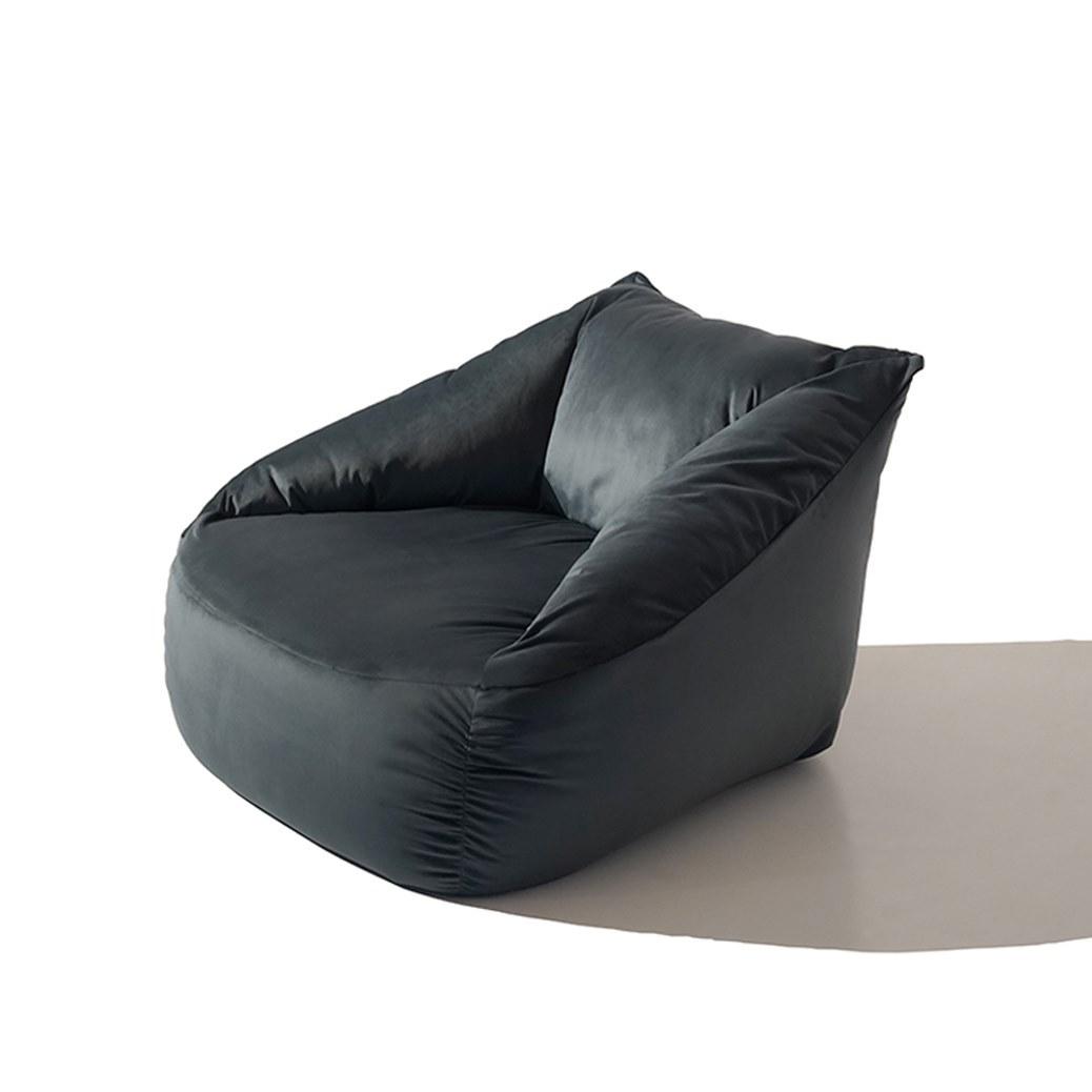 BOTERO Fabric bean bag with armrests