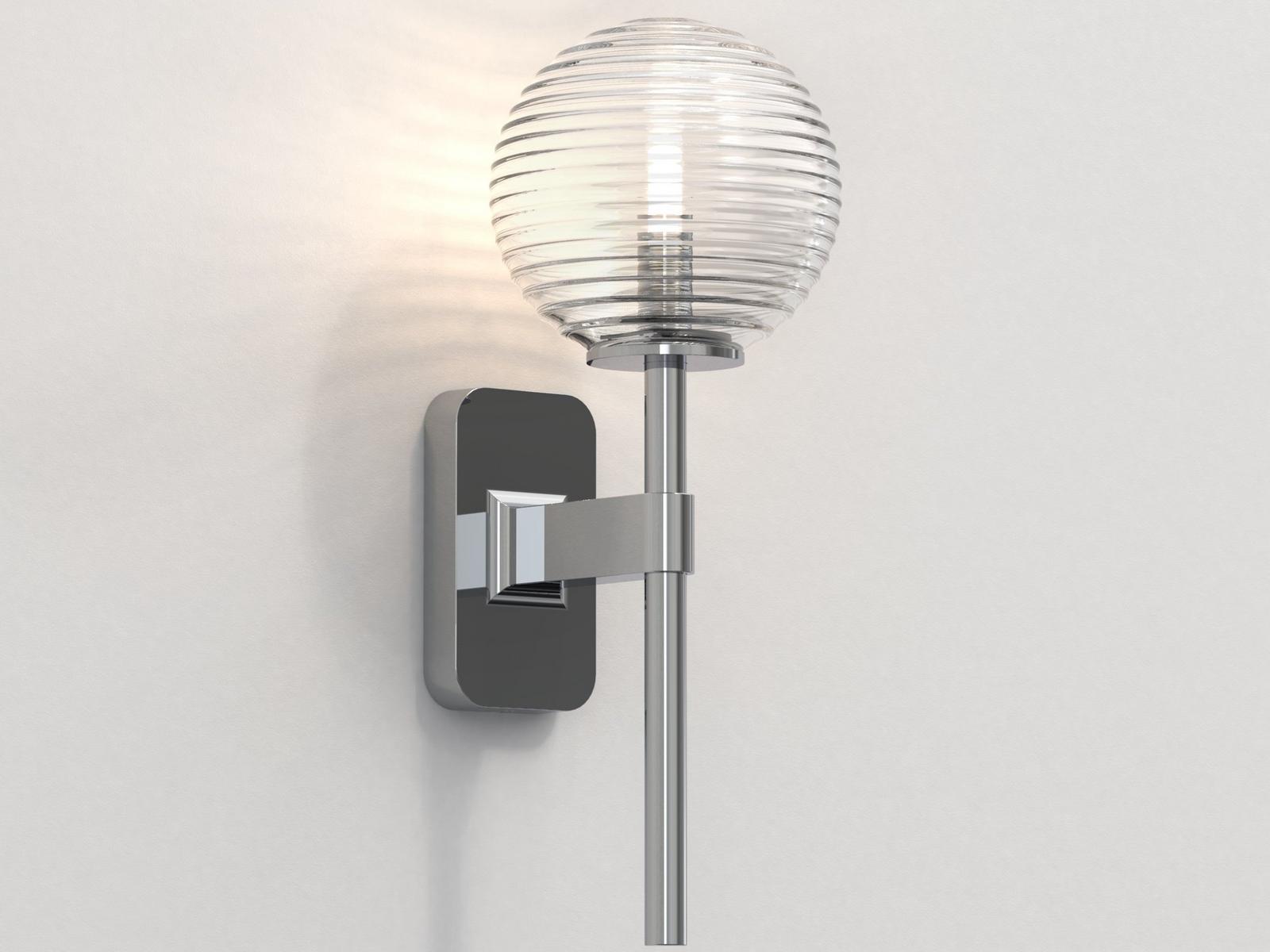 TACOMA SINGLE LED zinc wall lamp for bathroom
