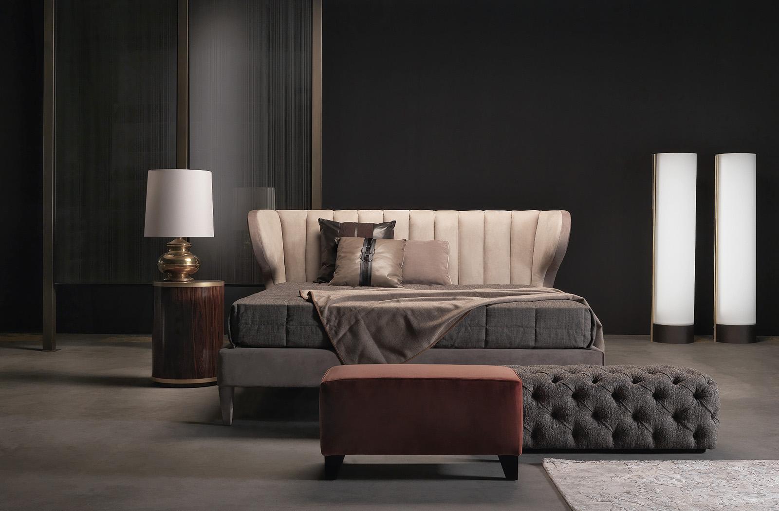 STUARDA Brass floor lamp