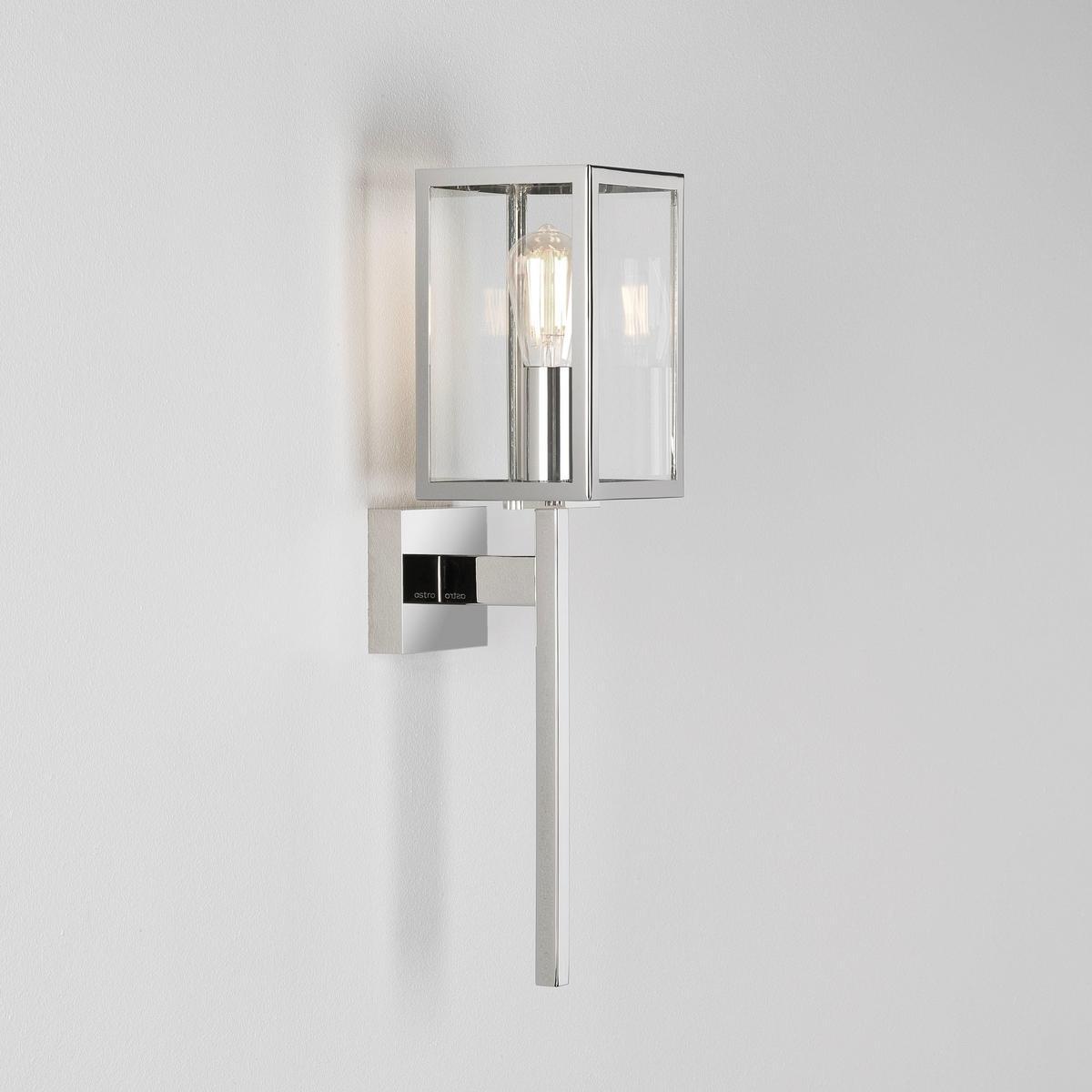 COACH 100 Glass and Stainless Steel outdoor wall lamp