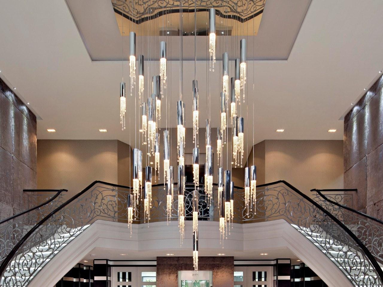 SEXY CRYSTALS SPECIALS LED direct light metal pendant lamp with Swarovski® Crystals