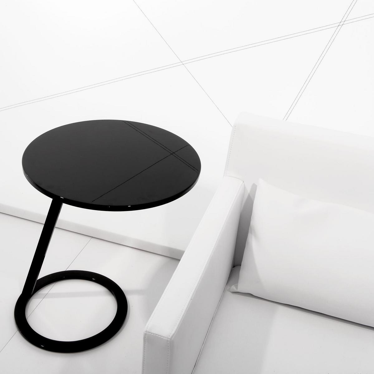 GOOD MORNING Round metal coffee table