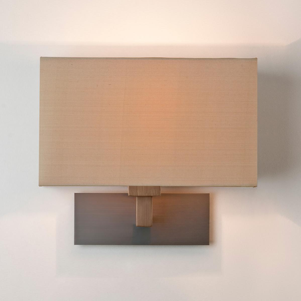 PARK LANE GRANDE Wall lamp in steel and fabric