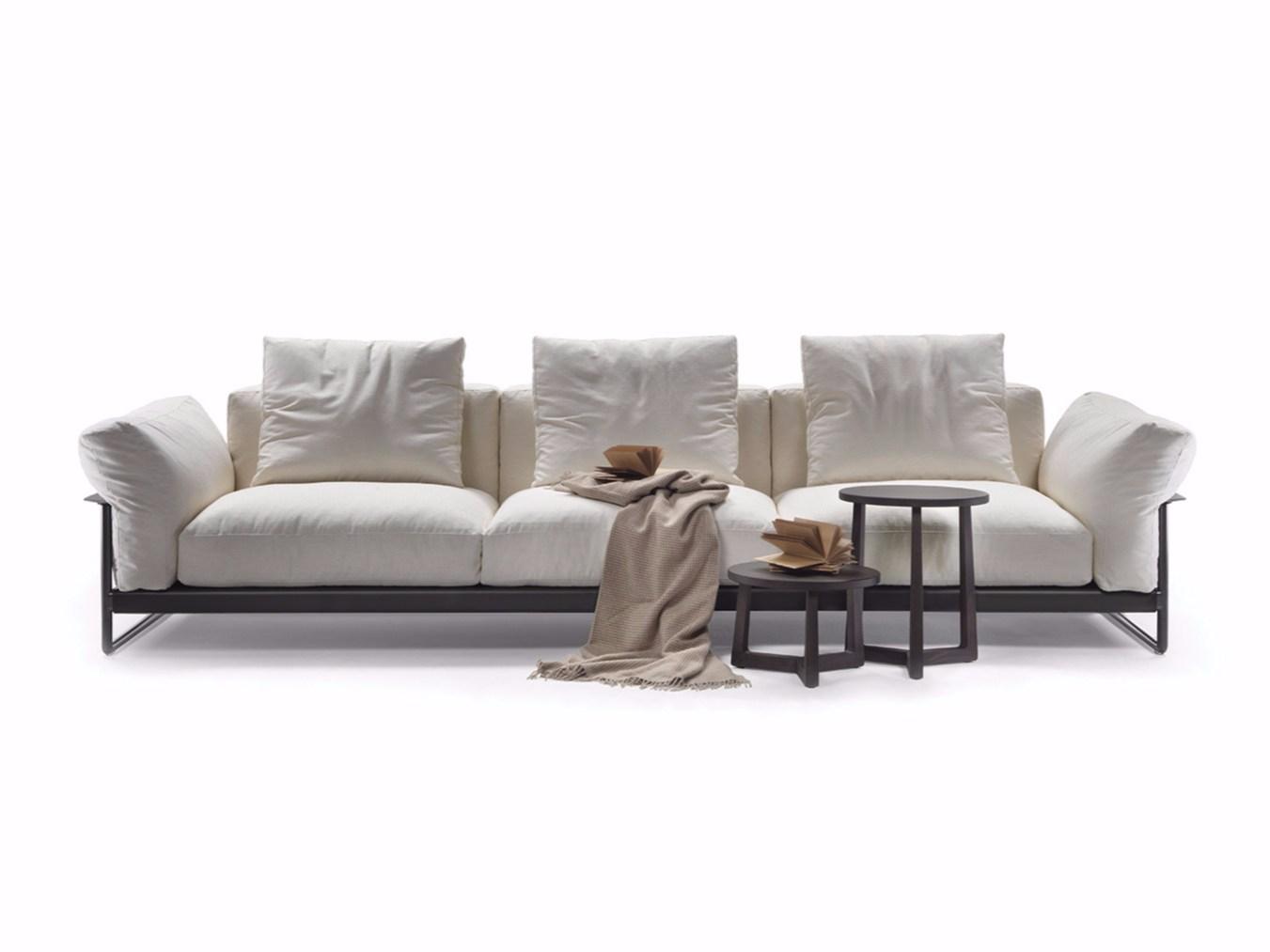 ZENO LIGHT 3 seater fabric sofa