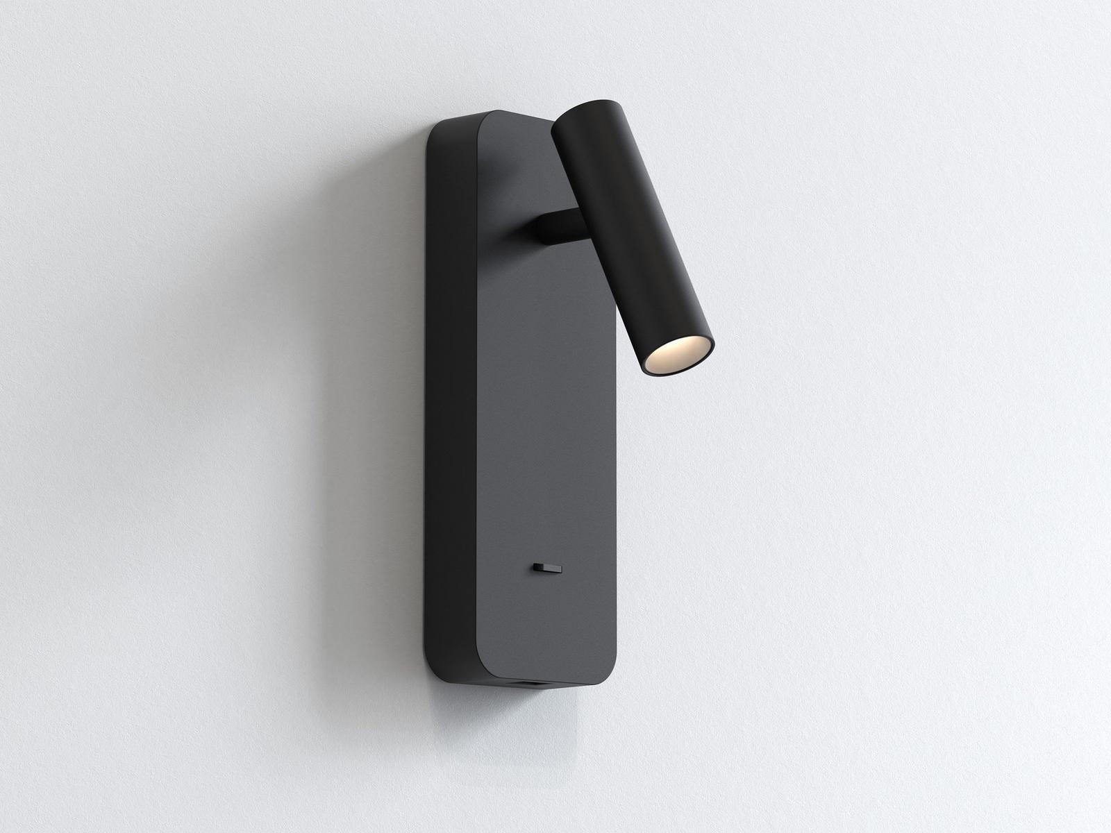 ENNA SURFACE USB LED aluminium wall lamp with USB