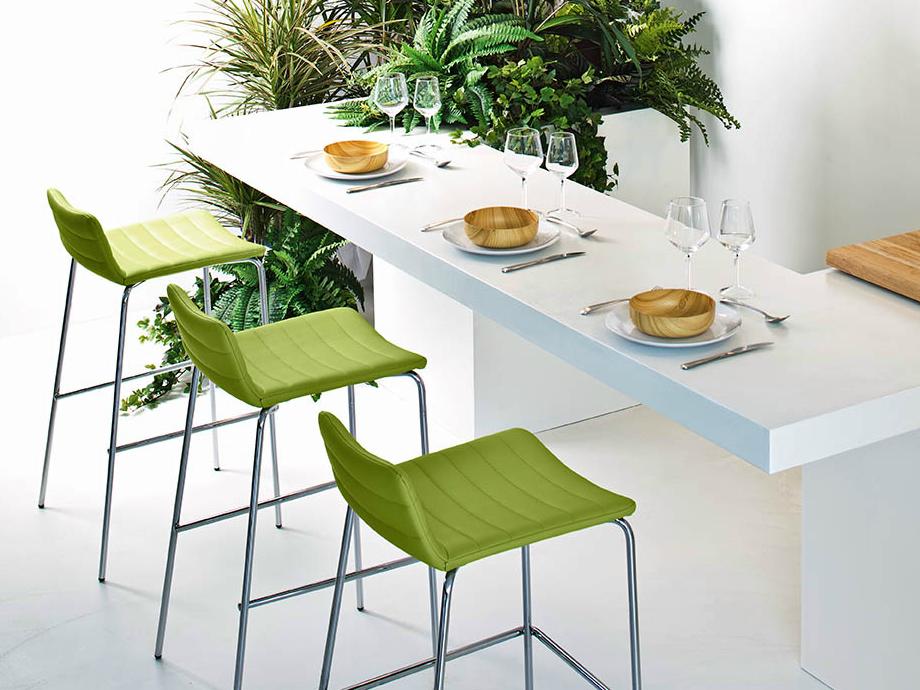 COVER High upholstered barstool