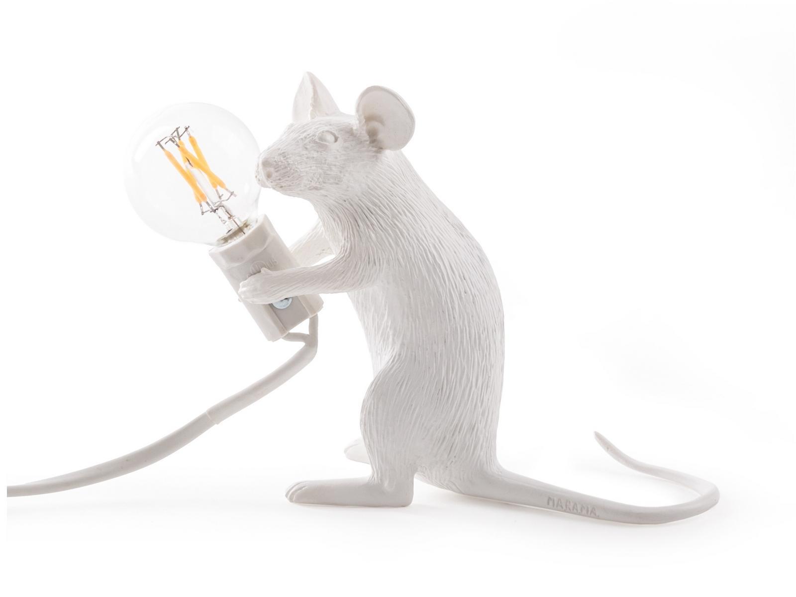 MOUSE LAMP SITTING - MAC Resin table lamp MOUSE LAMP SITTING - MAC Resin table lamp