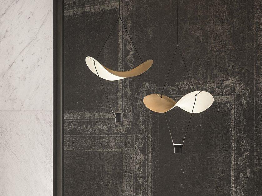 VOLLEE 2G RC LED painted metal pendant lamp