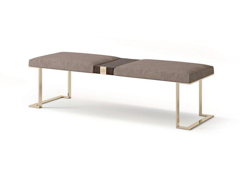 7987 Upholstered fabric bench