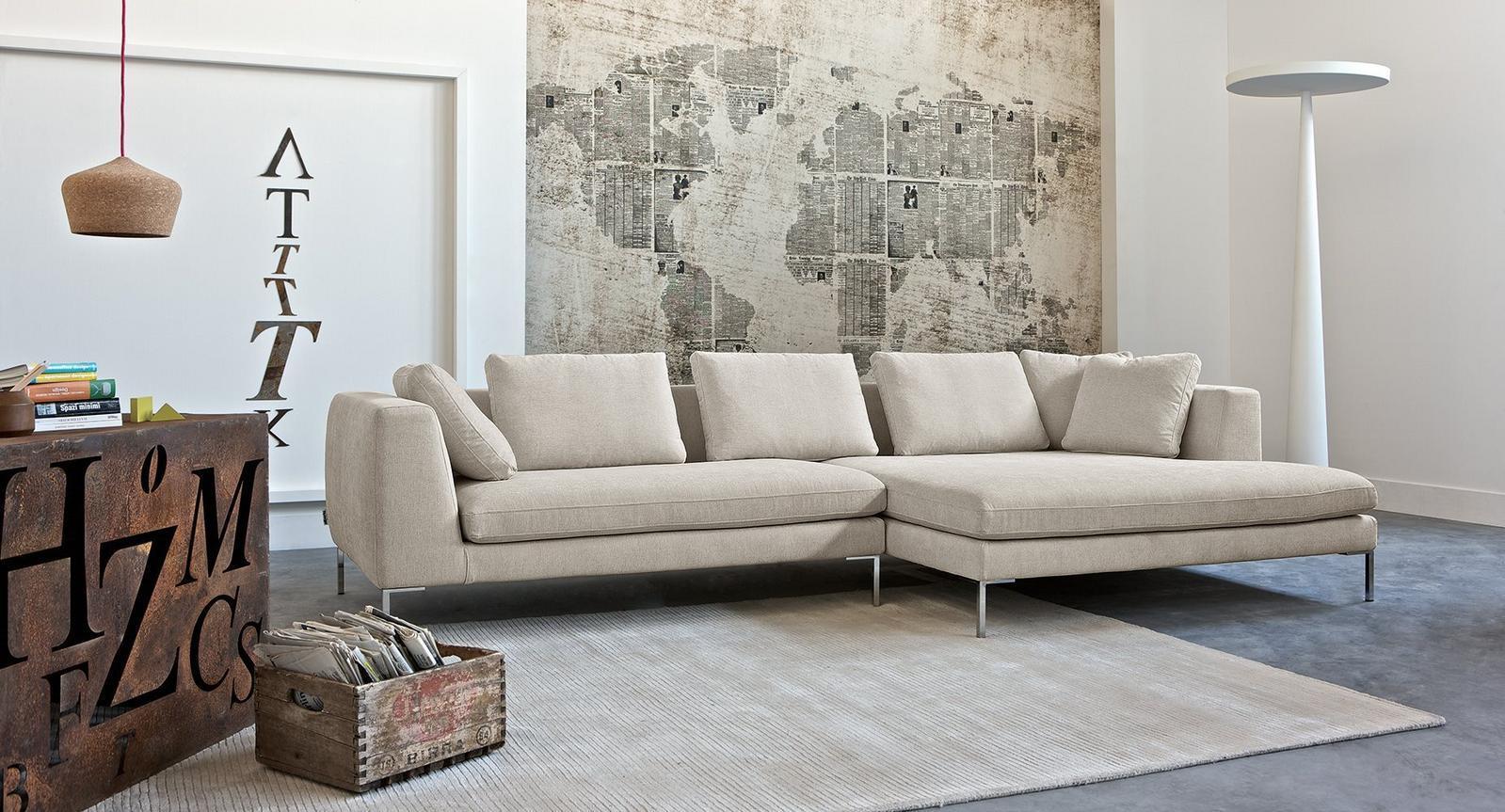 COLLINS Sectional fabric sofa
