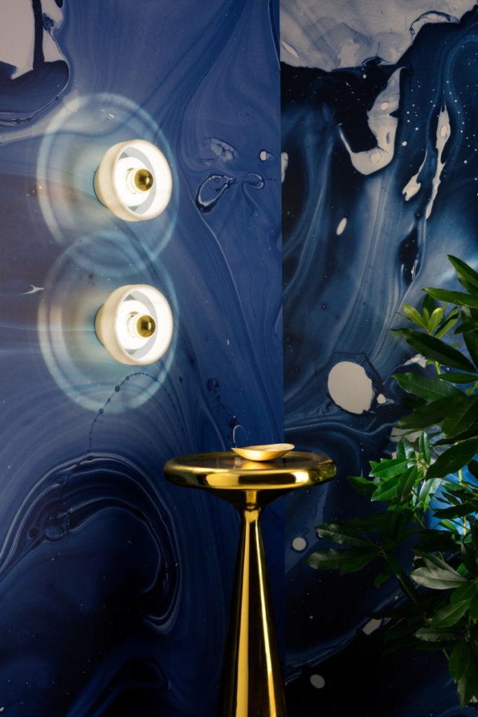 STONE Marble pendant lamp in a contemporary style