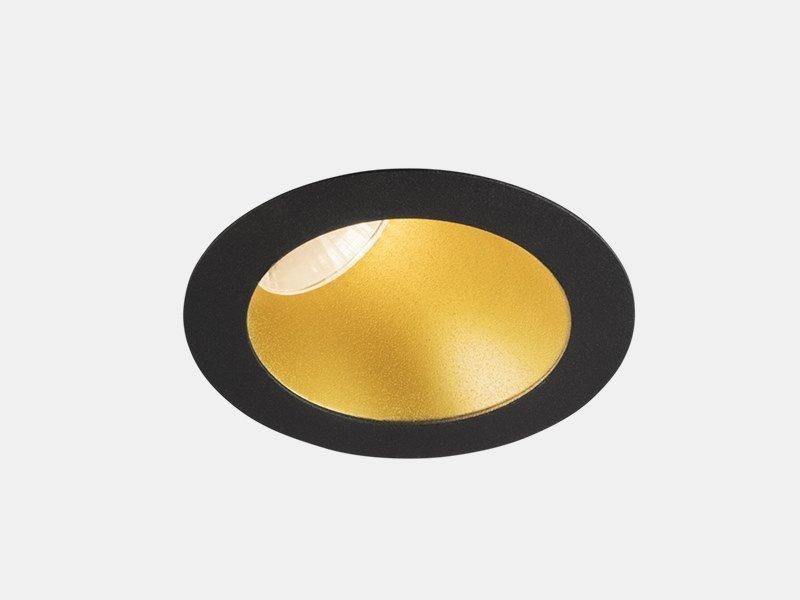 PLAY DECO AG25 LED round recessed aluminium spotlight