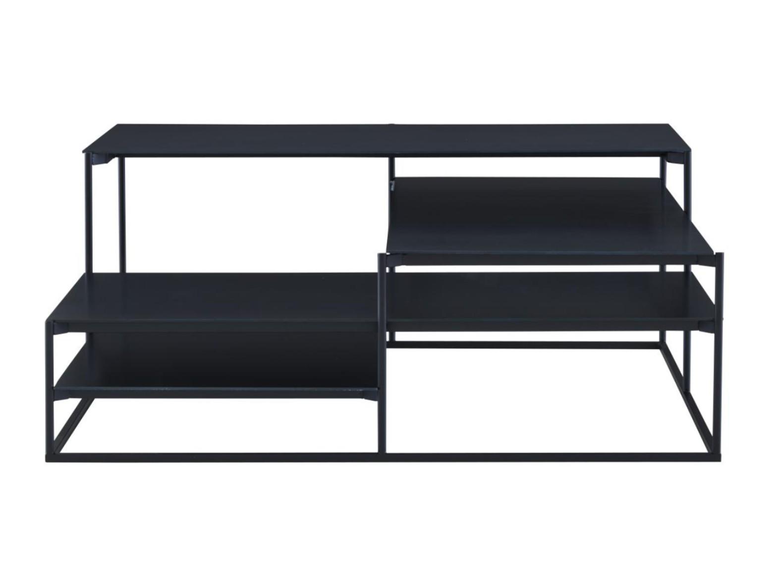 LOWLANDS Low square steel coffee table
