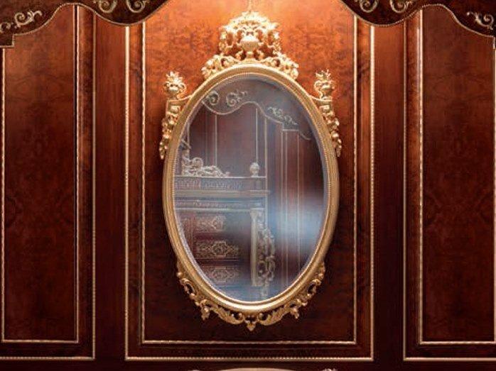 14644 Oval wall-mounted mirror