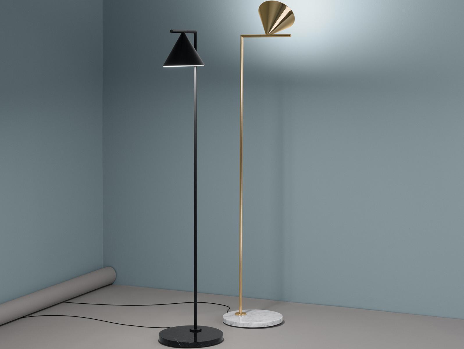 CAPTAIN FLINT LED direct light aluminium floor lamp
