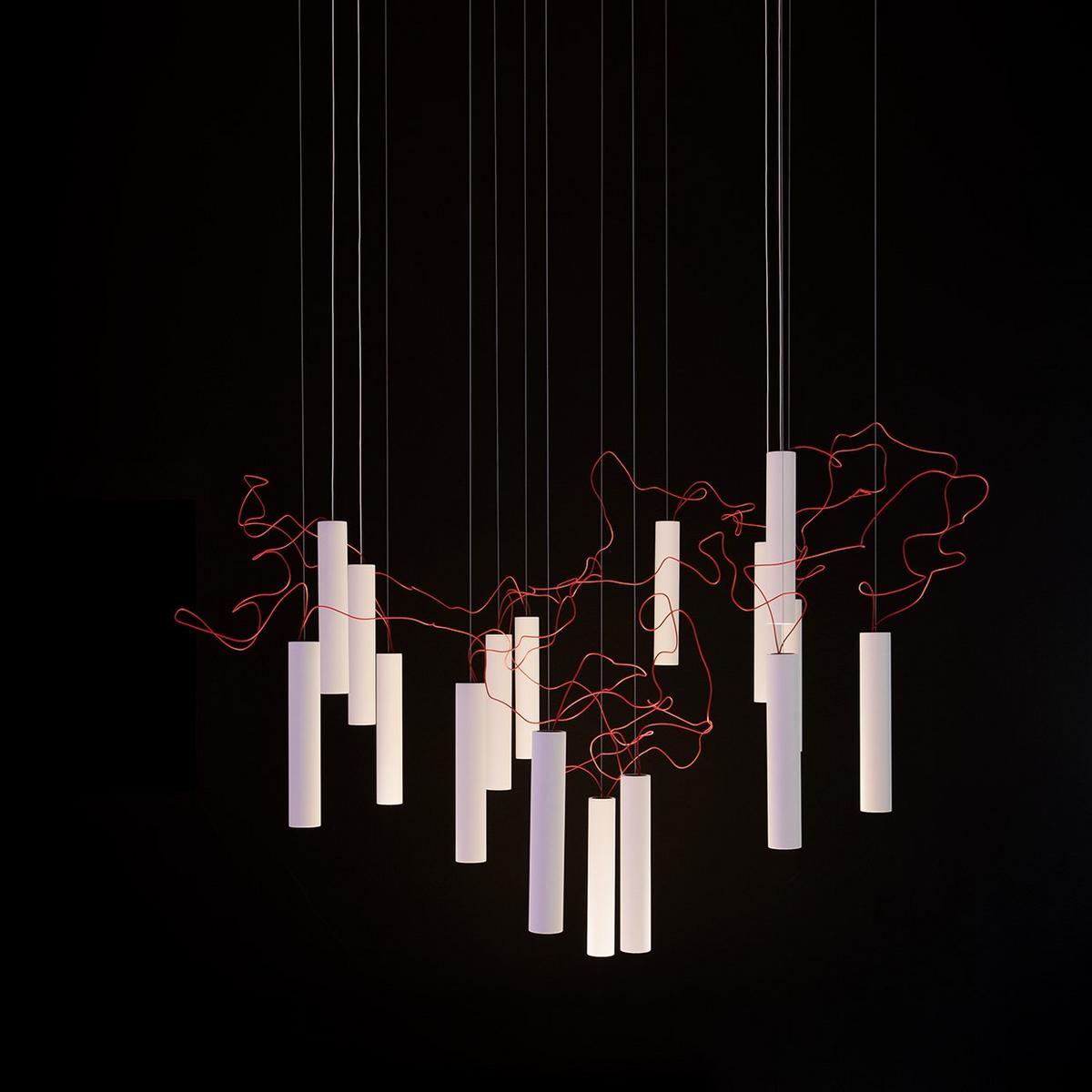 SIMBIOSI LED metal pendant lamp