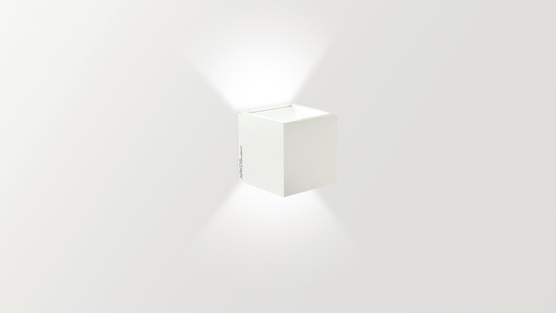 BETA LED aluminium wall light