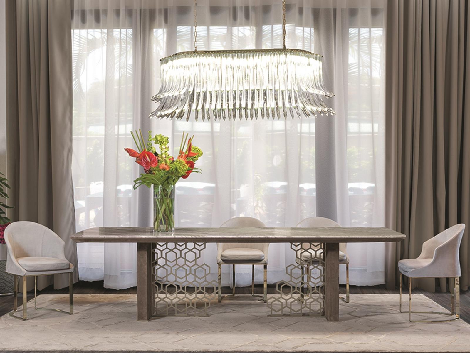 EXCELSIOR Rectangular veneer table