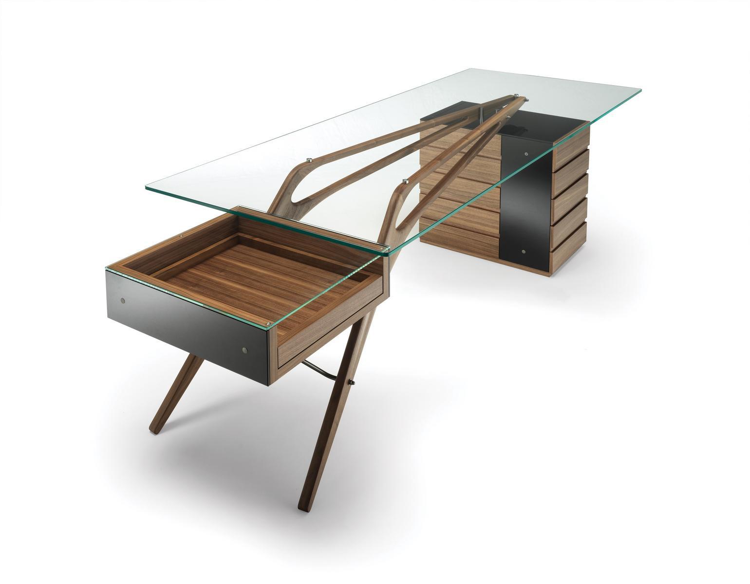 CAVOUR CM Writing desk with drawers