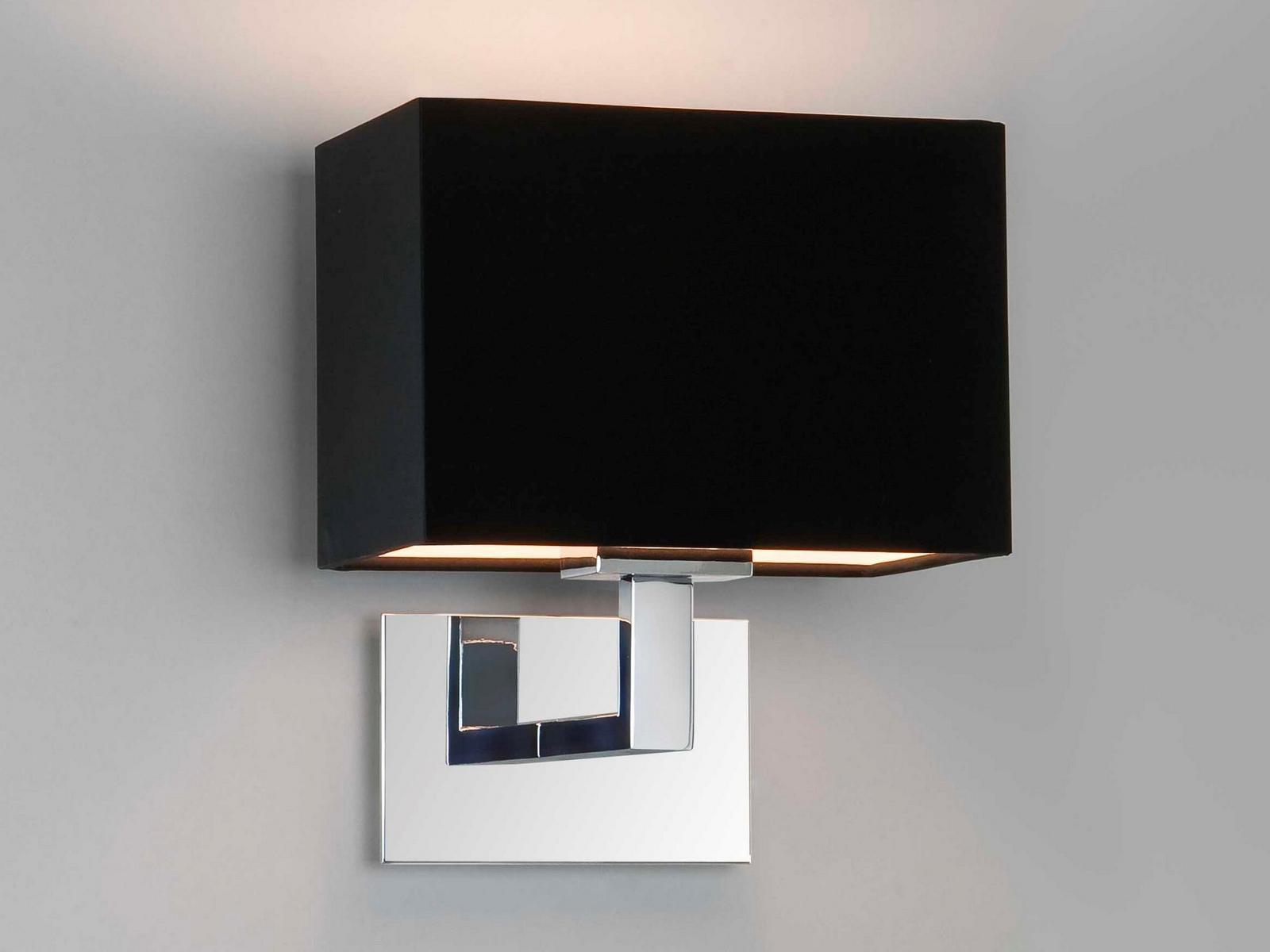 CONNAUGHT Wall lamp in steel and fabric