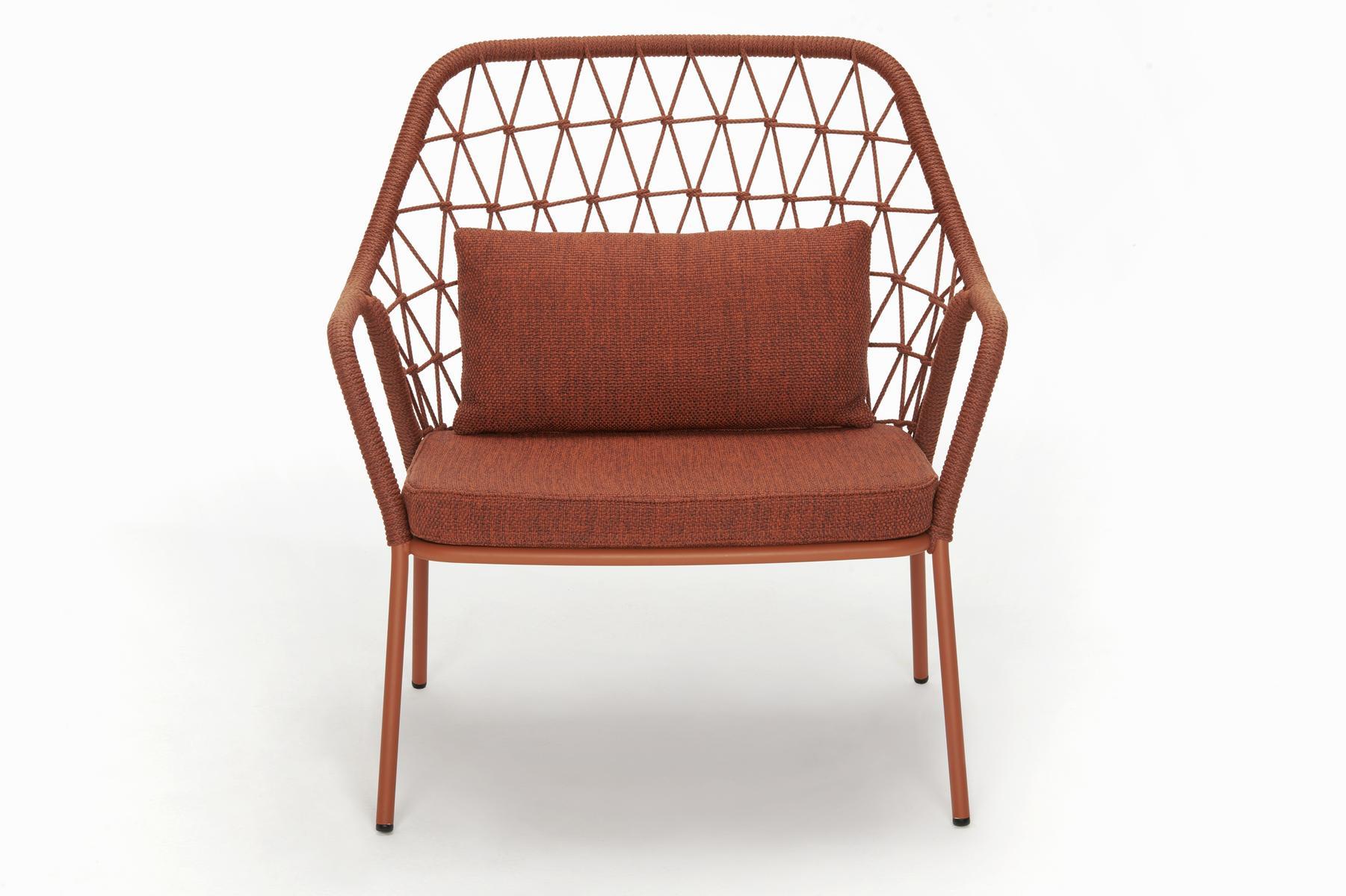 PANAREA 3679 Polypropylene garden armchair with armrests