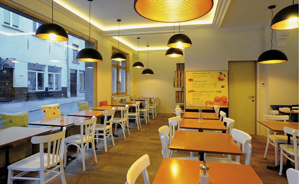 FORCHINI Plastic pendant lamp with dimmer in a contemporary style