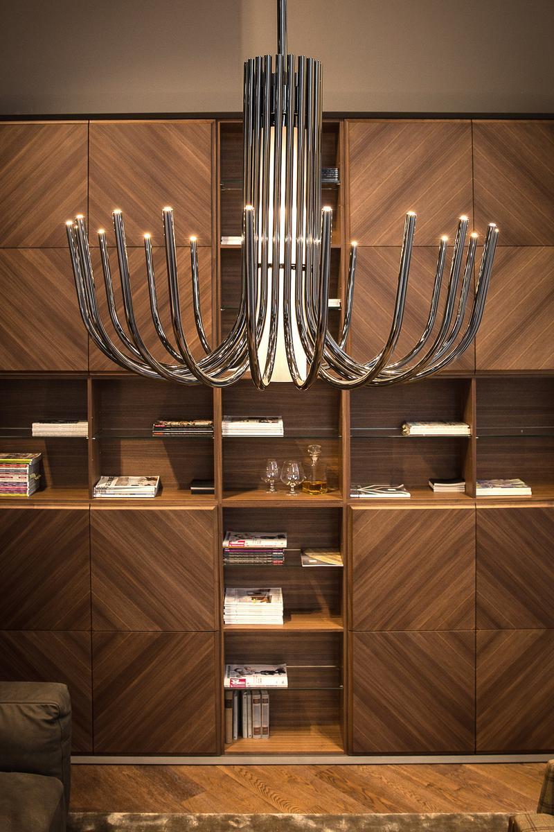 STARDUST LARGE LED metal chandelier