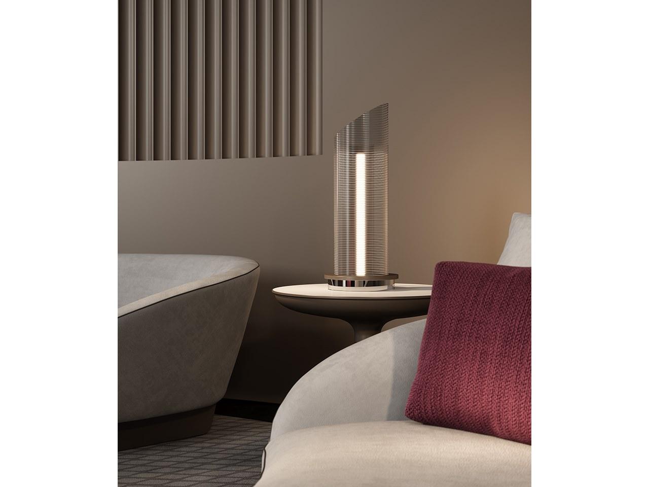 ARIA LED glass table lamp
