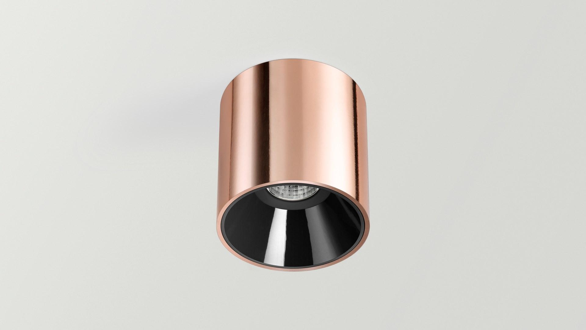 SHOT LIGHT M SURFACE LED round ceiling aluminium spotlight