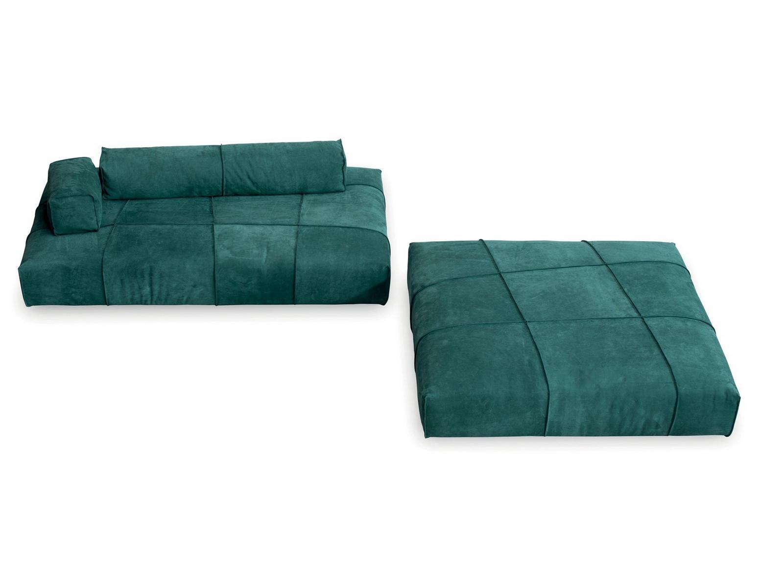 PANAMA BOLD Sectional modular leather sofa
