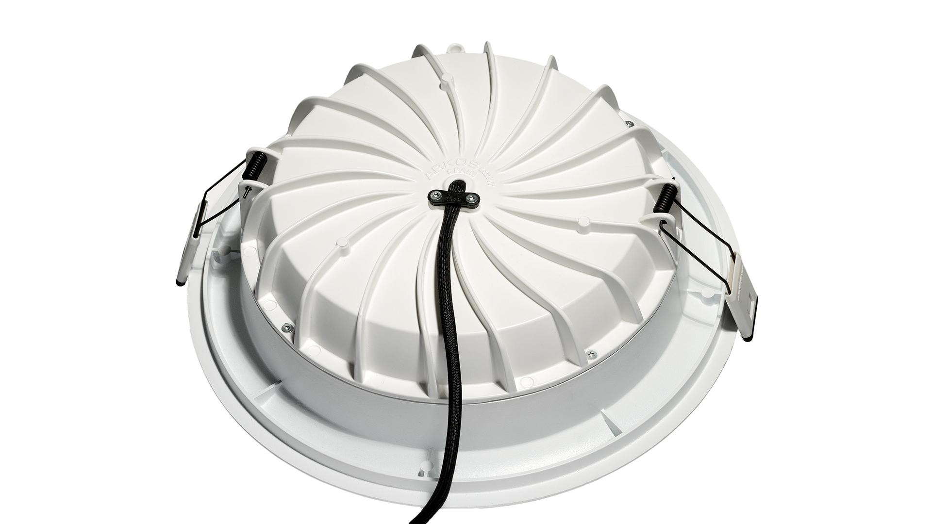 DROP LED recessed aluminium ceiling lamp