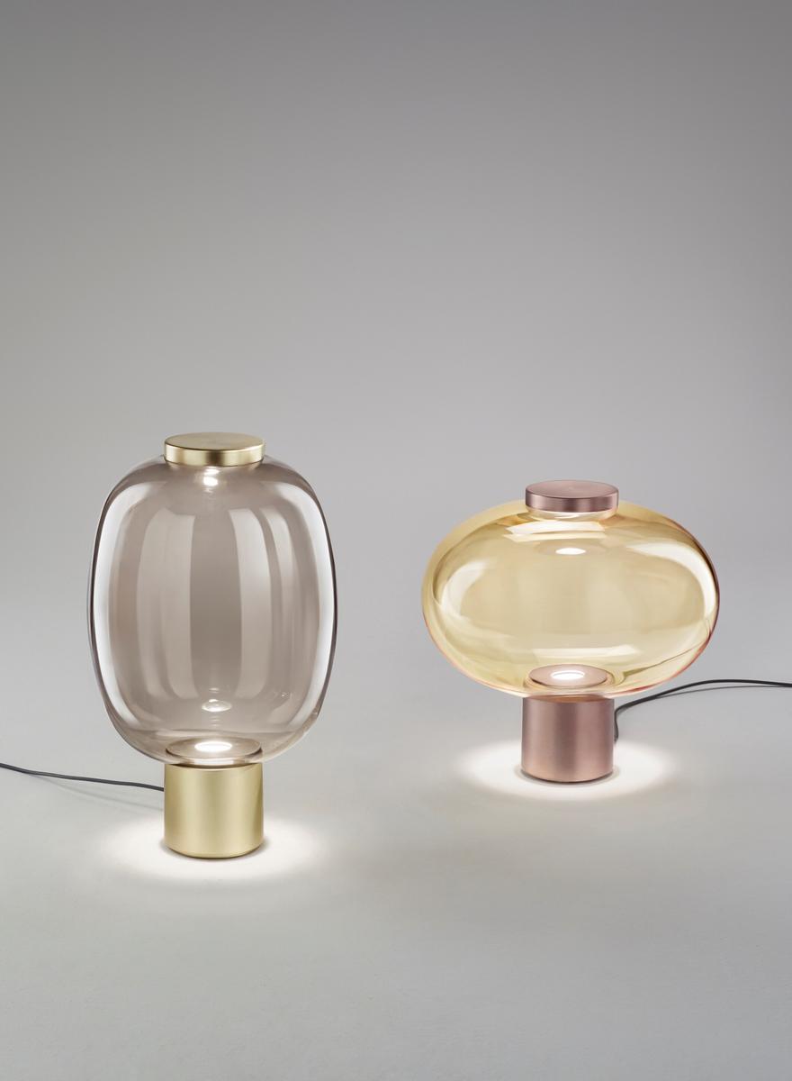 RIFLESSO LT 2 LED glass table lamp