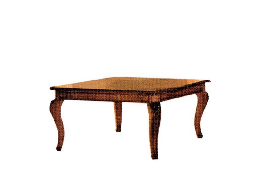 PRESTIGE Rectangular wooden coffee table