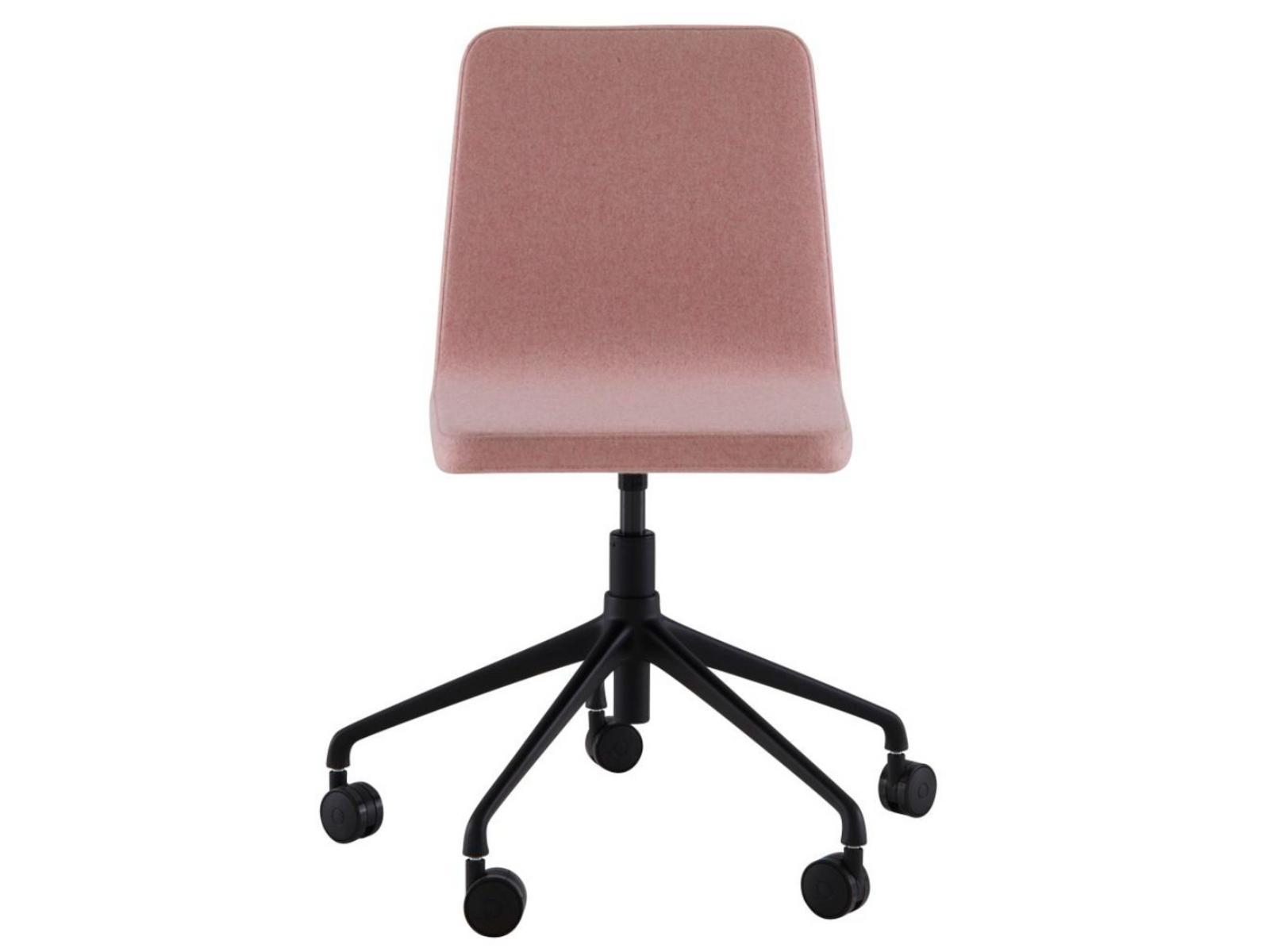 VIK Swivel fabric office chair with 5-Spoke base with castors