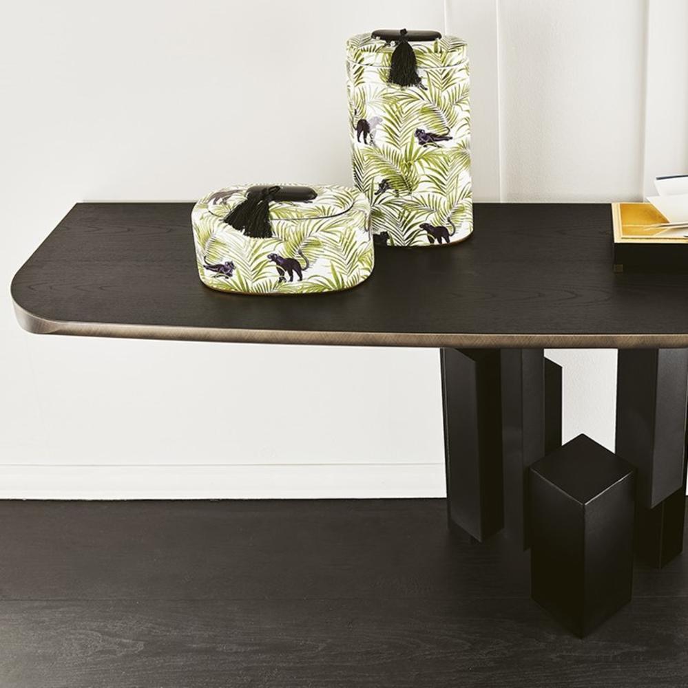 SKYLINE WOOD-C Rectangular metal console