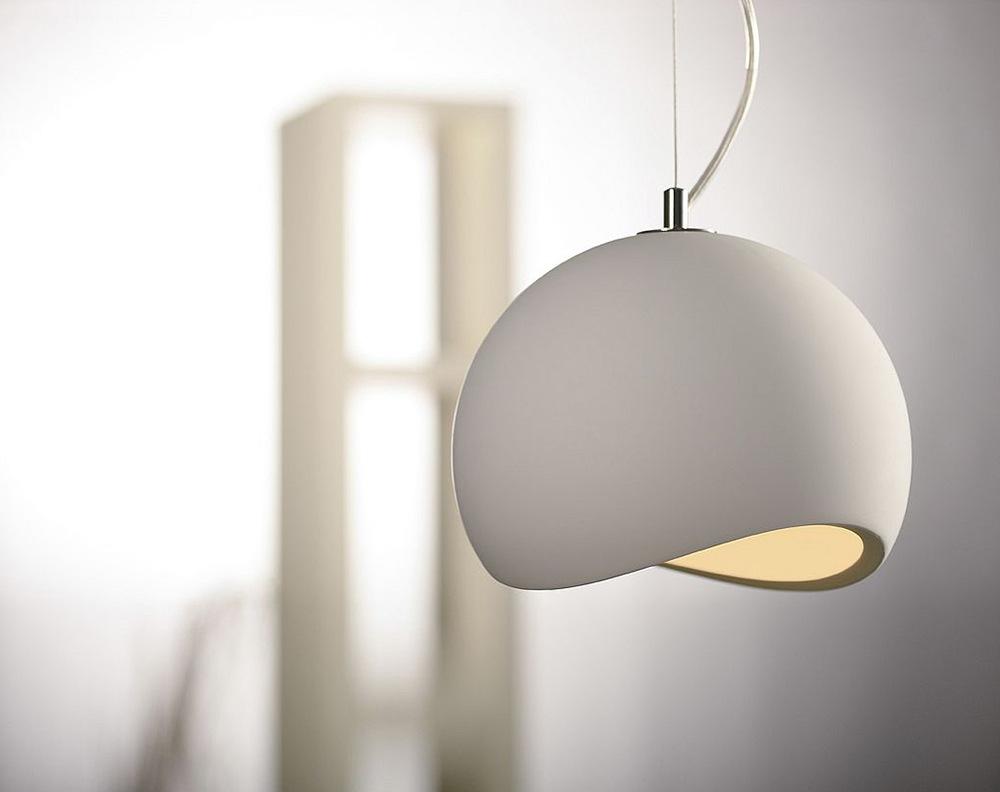 PLASTRA Cement pendant lamp in a contemporary style