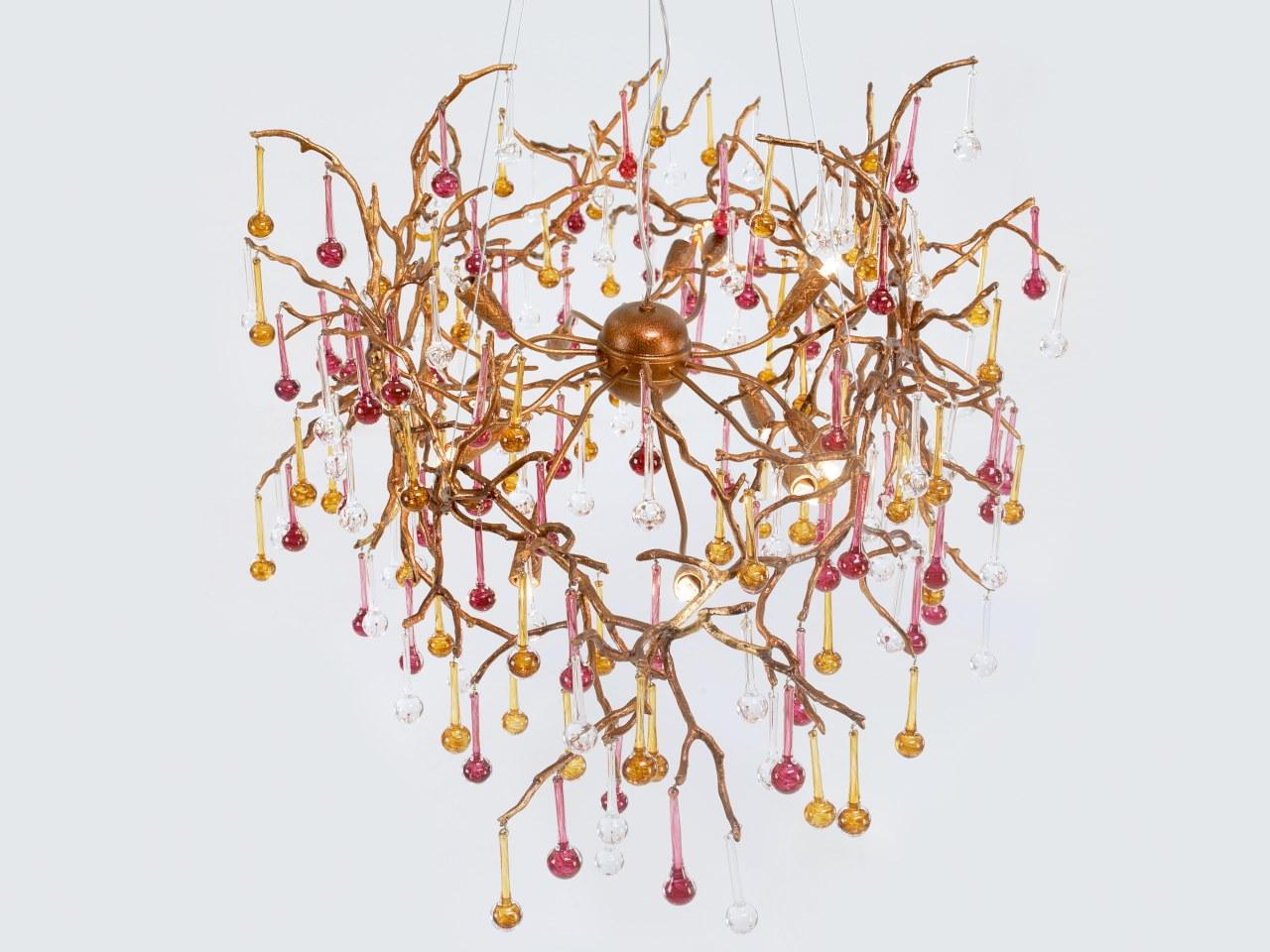 BIJOUT CT3263/12 Halogen bronze pendant lamp