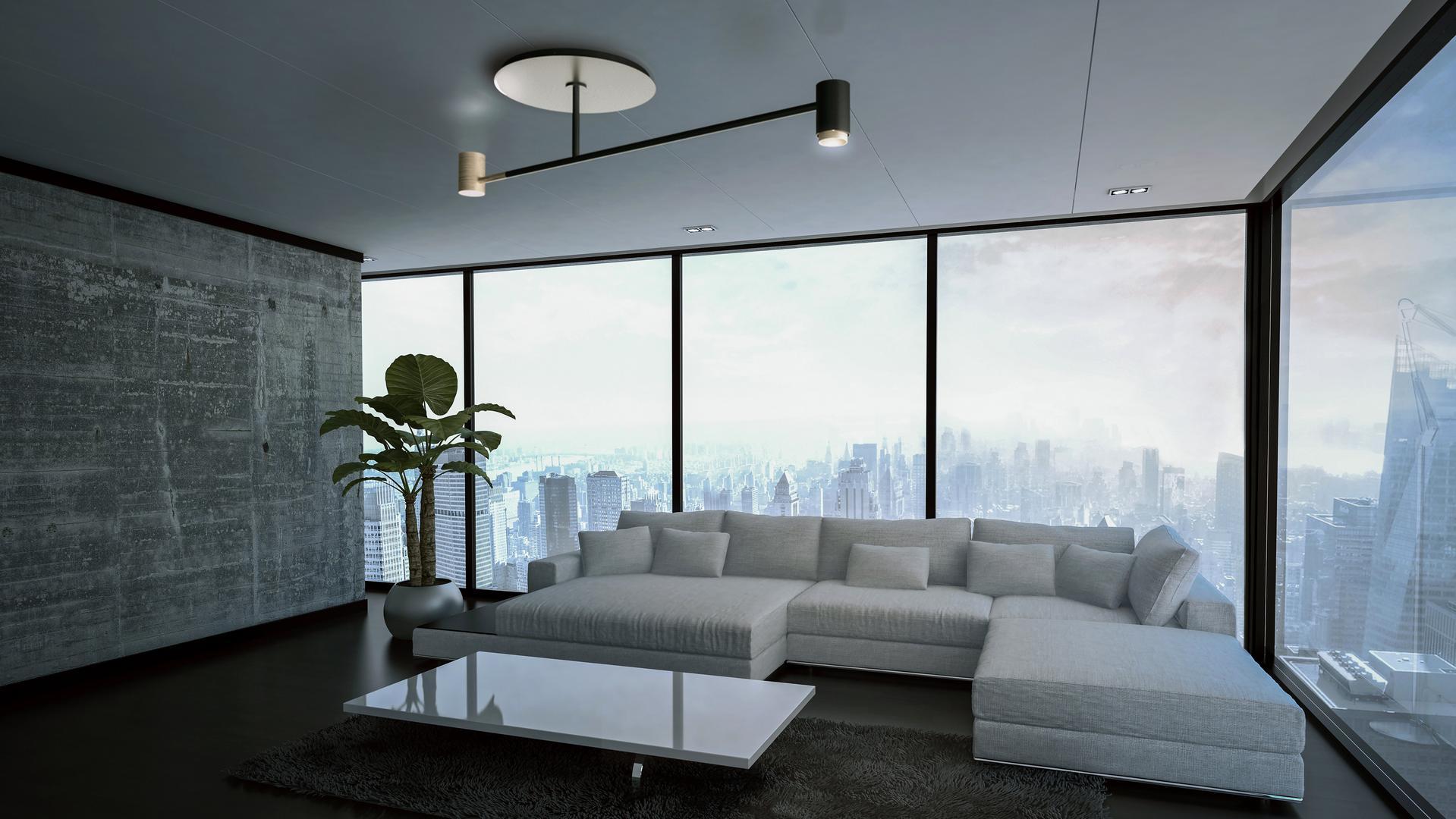 MELANOCETUS LED ceiling lamp
