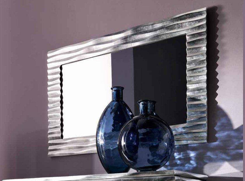 EBON Wall-mounted framed rectangular mirror