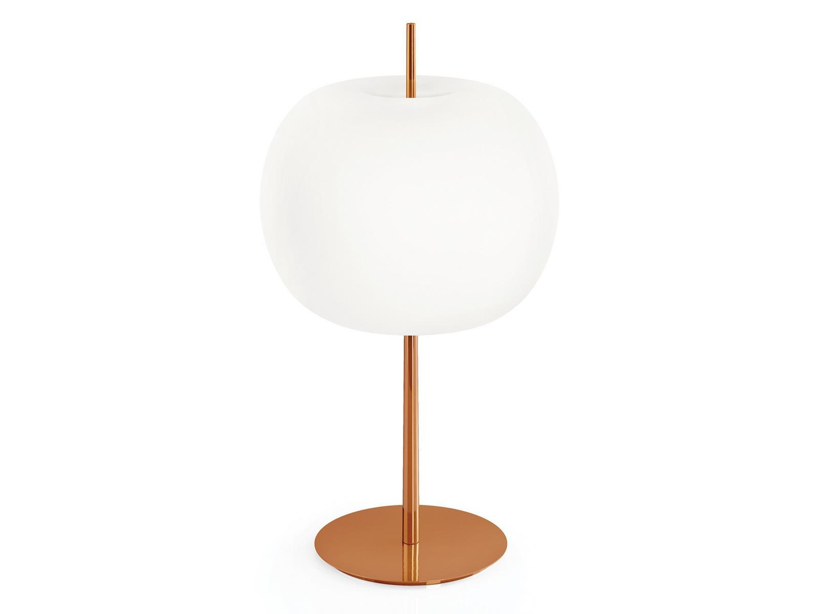 KUSHI XL Opal glass table lamp