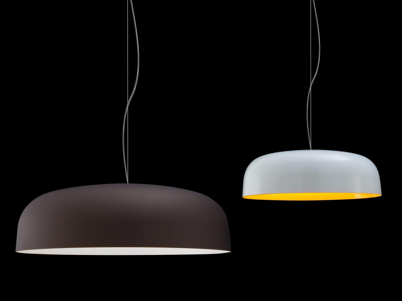 CANOPY - 422 Indirect light fluorescent aluminium pendant lamp